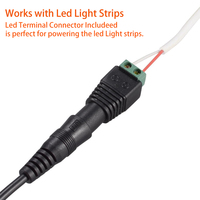 30W uniwersalny zasilacz 3V 4.5V 5V 6V 7.5V 9V 12V AC ładowarka DC konwerter zasilania + 5V 2.1A Port USB z 8 sztuk jack-czarny 4